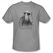 Lord of the Rings Gandalf the Grey Silver T-Shirt